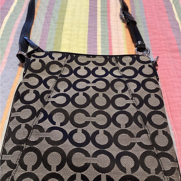 Coach Signature Crossbody Purse - Picture 2 of 5